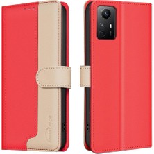 SZY Mall Xiaomi Redmi Not 12S Için Flip Case Kickstand Kart Yuvaları Tutucu Flip Folio (Yurt Dışından)