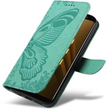 SZY Mall Samsung Galaxy A8 2018 Için Flip Case Kredi ile Ayrılabilir El Kayışı (Yurt Dışından)