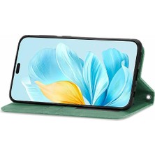 SZY Mall Honor 200 Lite Deri Kılıf Için Flip Case Basit Iş Darbeye Dayanıklı Kapak (Yurt Dışından)