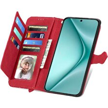 SZY Mall Huawei Pura 70 Flip Fermuar Tarzı Çoklu Kart Yuvası Cüzdan Için Flip Case (Yurt Dışından)