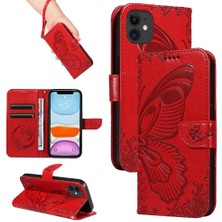 SZY Mall IPhone 11 Için Flip Case Kredi Kartı Yuvası ile Ayrılabilir El Kayışı Yüksek (Yurt Dışından)