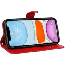 SZY Mall IPhone 11 Için Flip Case Kredi Kartı Yuvası ile Ayrılabilir El Kayışı Yüksek (Yurt Dışından)