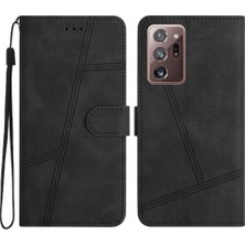 SZY Mall Samsung Galaxy Not 20 Için Flip Case Ultra Kapak Folio Kart Yuvaları Tutucu Pu (Yurt Dışından)