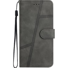 SZY Mall Samsung Galaxy M23 5g Flip Case Için Folio Bilek Kayışı Kart Yuvaları Pu (Yurt Dışından)