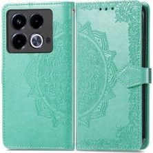 SZY Mall Infinix Not 40 Flip Kapak Kılıf Için Flip Case Zarif Desen (Yurt Dışından)