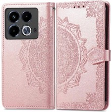 SZY Mall Infinix Not 40 Flip Kapak Kılıf Için Flip Case Zarif Desen (Yurt Dışından)