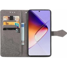 SZY Mall Infinix Not 40 Flip Kapak Kılıf Için Flip Case Zarif Desen (Yurt Dışından)