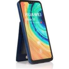 SZY Mall Huawei Mate 30 Manyetik Toka Kickstand Kart Tutucu ile Uyumlu (Yurt Dışından)