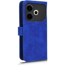 SZY Mall Tecno Pova 6 Neo Yan Toka Kart Yuvaları Tutucu Pu Deri Için Flip Case (Yurt Dışından)