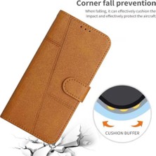 SZY Mall Xiaomi Redmi Için Flip Case 13 4g Yan Toka Pu Deri Tam Koruma (Yurt Dışından)