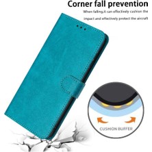SZY Mall Toka Saf Renk Kickstand ile Honor 200 5g Pu Deri Için Flip Case (Yurt Dışından)