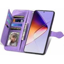 SZY Mall Infinix Not 40 Iş Çevirme Fermuar Tarzı Cüzdan Çoklu Kart Için Flip Case (Yurt Dışından)