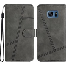 SZY Mall Samsung Galaxy S7 Kart Yuvaları Tutucu Manyetik Tam Koruma Için Flip Case (Yurt Dışından)