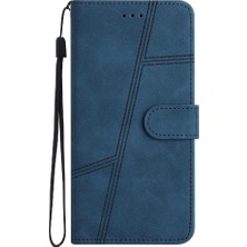 SZY Mall Sony Xperia 1 V Için Flip Case Cüzdan Pu Deri Bilek Kayışı Flip Folio (Yurt Dışından)