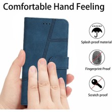 SZY Mall Sony Xperia 1 V Için Flip Case Cüzdan Pu Deri Bilek Kayışı Flip Folio (Yurt Dışından)