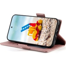 SZY Mall Google Piksel 9 Pro Flip Günlük Kullanım Için Flip Case Iş Cüzdan Kart Yuvaları (Yurt Dışından)