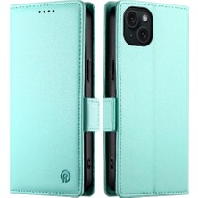 SZY Mall IPhone 15 Için Flip Case Artı Kart Yuvaları Günlük Kullanım Iş Cüzdan Flip (Yurt Dışından)