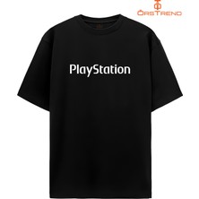 Ors Trend Playstation Baskılı Oversize Tişört