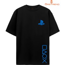 Ors Trend Playstation Baskılı Oversize Tişört
