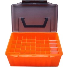 Shufa 52 Bölmeli Suni Yem Kutusu - Turuncu