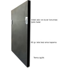 Tablosan Yağlı Boya Dokulu Tablo Soyut Şehir Manzarası Manhattan U09003