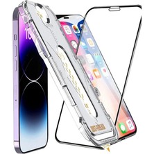 3gen Case Iphone 11 Pro Max Magıc Otomatik Kolay Hizalama Aparatlı Cam Ekran Koruyucu Poınt Magic