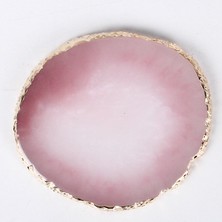 Xifu Shop B Pembe1 Tarzı Yüzük Küpe Ekran Tepsi Takı Ekran Tabak Reçine Depolama Boyalı Palet Tepsi Kolye Yaratıcı Dekorasyon Organizatör (Yurt Dışından)