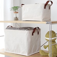 Xifu Shop B L Tarzı Katlanabilir Depolama Kutusu Kıyafet Oyuncak Gereçler Depolama Sepeti Iç Çamaşırı Kitap Oyuncak Organizer Dolap Gardırop Küp Çamaşır Sepeti (Yurt Dışından)