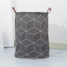 Xifu Shop B Desen 15 Stil Kirli Çamaşırlar Sepeti Tuval Katlanabilir Su Geçirmez Kirli Çamaşır Sepeti Pamuk Keten Oyuncak Saklama Sepeti Bebek Için (Yurt Dışından)