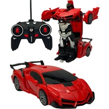 Periyedi Robota Dönüşen Uzaktan Kumandalı Robota Dönüşen Araba Ferrari
