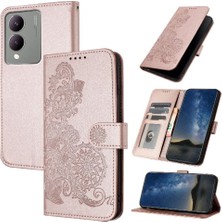 Manyi Mall Vıvo Y17S Pu Deri Manyetik Kapatma Kickstand Koruyucu Için Flip Case (Yurt Dışından)