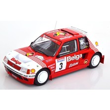 1:18 Ixo 1985 Peugeot 205 T16 #3 Belga Rally Ypres