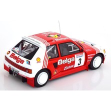 1:18 Ixo 1985 Peugeot 205 T16 #3 Belga Rally Ypres