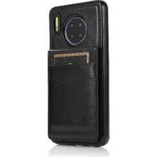 Manyi Mall Huawei Mate 30 Manyetik Toka Kickstand Kart Tutucu ile Uyumlu (Yurt Dışından)