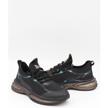 Gamelu Jack Siyah Mavi Fashion Air Taban Erkek Sneakers