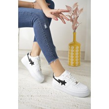 Nesil Shoes Dafcy 020 Beyaz Anatomik Kadın Sneakers