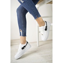 Nesil Shoes Dafcy 020 Beyaz Anatomik Kadın Sneakers