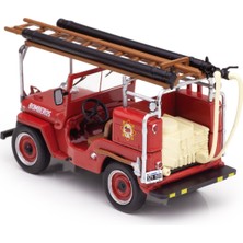 1:43 Atlas 1946 Jeep CJ2A Bomberos Itfaiye