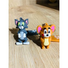 Periyedi Tom ve Jerry 3D Çift Anahtarlık 2 Adet