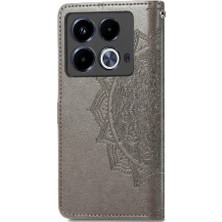 Manyi Mall Infinix Not 40 Flip Kapak Kılıf Için Flip Case Zarif Desen (Yurt Dışından)