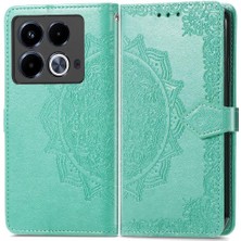 Manyi Mall Infinix Not 40 Flip Kapak Kılıf Için Flip Case Zarif Desen (Yurt Dışından)