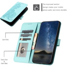 Manyi Mall IPhone 16 Için Flip Case Pro Max Kickstand Koruyucu Pu Deri Manyetik (Yurt Dışından)