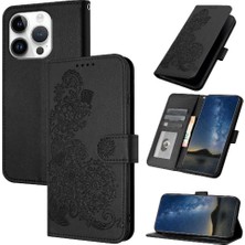 Manyi Mall IPhone 16 Için Flip Case Pro Max Kickstand Koruyucu Pu Deri Manyetik (Yurt Dışından)