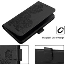 Manyi Mall IPhone 16 Için Flip Case Pro Max Kickstand Koruyucu Pu Deri Manyetik (Yurt Dışından)