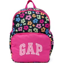 Gap Kids Kids 12795 Pembe Çiçek Desenli 3 Bölmeli Kız Ilkokul Sırt Çantası