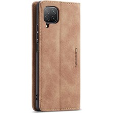 Manyi Mall Huawei P40 Lite Için Flip Case Kılıf Kart Yuvası Kickstand Vintage Pu Deri (Yurt Dışından)