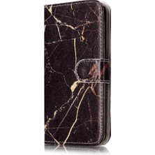 Manyi Mall Samsung Galaxy S7 Mermer Desen Tam Koruma Pu Deri Için Flip Case (Yurt Dışından)