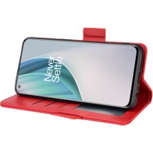 Manyi Mall Oneplus Nord N10 5g Pu Deri Yan Toka Cüzdan Manyetik Kart (Yurt Dışından)