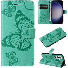 Manyi Mall Samsung Galaxy S24 Artı Darbeye Kapak Flip Kickstand Pu ile (Yurt Dışından)