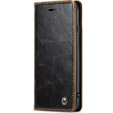 Manyi Mall Iphone 6 Için Flip Case/6s Çılgın At Pu Deri Manyetik Cüzdan Kart (Yurt Dışından)